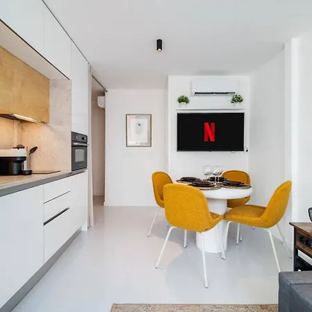 아파트 1br Charming In The Heart Of Santos | By Airnest